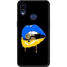 Чохол для Samsung Galaxy A10s (A107) MixCase патріотичні пуля губи