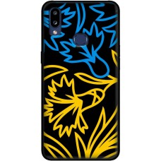 Чохол для Samsung Galaxy A10s (A107) MixCase патріотичні синє-жовта