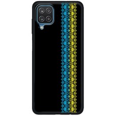 Чохол для Samsung Galaxy A12 / M12 MixCase патріотичні синє-жовтий колір вишиванки