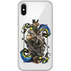 Чохол для iPhone X / Xs MixCase патріотичні