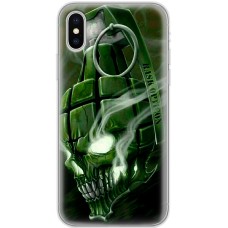 Чохол для iPhone X / Xs MixCase патріотичні граната F1