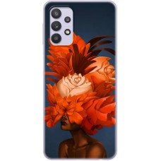 Чохол BoxFace Samsung A325 Galaxy A32 Exquisite Orange Flowers