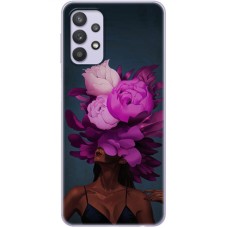 Чохол BoxFace Samsung A325 Galaxy A32 Exquisite Purple Flowers
