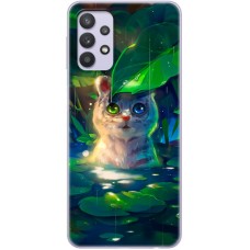 Чохол BoxFace Samsung A325 Galaxy A32 White Tiger Cub