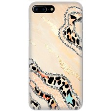Чохол для iPhone 7 Plus / 8 Plus MixCase Леопард кристал