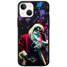 Чохол для iPhone 14 MixCase Новий рік гламурний Святий Миколай