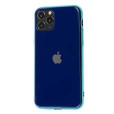 Чохол для iPhone 11 Pro Original glass синій