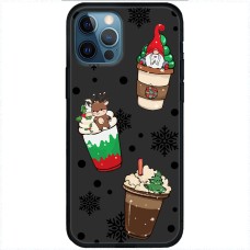 Чохол для iPhone 13 Pro MixCase Новий рік новорічні напої