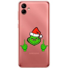 Чохол для Samsung Galaxy A04 (A045) MixCase Новий рік Грінч проти Різдва