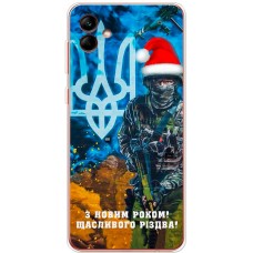 Чохол для Samsung Galaxy A04 (A045) Новий рік щасливого Різдва