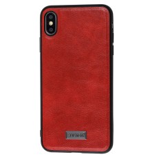 Чохол для iPhone Xs Max Sulada Leather червоний