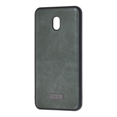 Чохол для Xiaomi Redmi 8A Sulada Leather сірий