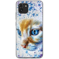 Чохол для Samsung Galaxy A03 (A035) Mixcase тварини кошеня