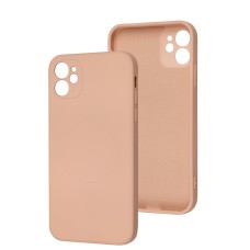 Чохол для iPhone 11 Colorful MagSafe pink sand