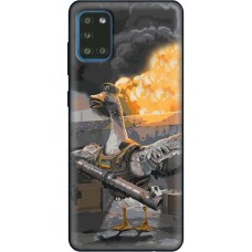 Чохол для Samsung Galaxy A31 (A315) MixCase патріотичні гусак з РПГ