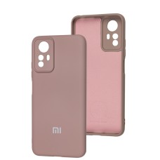 Чохол для Xiaomi Redmi Note 12S Silicone Full camera pink sand