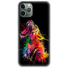 Чохол для iPhone 11 Pro Max MixCase звірі яскравий тигр