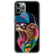 Чохол для iPhone 11 Pro Max MixCase звірі стильний кіт
