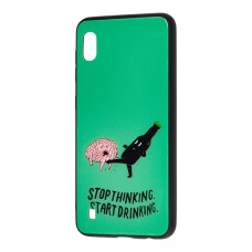 Чохол для Samsung Galaxy A10 (A105) ForFun "stop thinking"