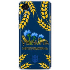 Чохол для Samsung Galaxy A03 Core (A032) MixCase патріотичні Україна непереможна