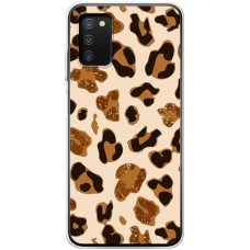 Чохол для Samsung Galaxy A03s (A037) MixCase Леопард класика