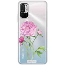 Чохол для Xiaomi Redmi Note 10 5G / Poco M3 Pro Mixcase квіти півонія з бутонами
