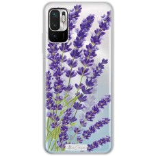 Чохол для Xiaomi Redmi Note 10 5G/Poco M3 Pro Mixcase квіти лаванда в 3D