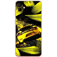 Чохол для Samsung Galaxy A04 (A045) MixCase машини жовта машина