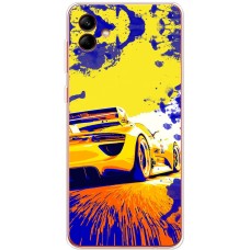 Чохол для Samsung Galaxy A04 (A045) MixCase машини жовта car дрифт