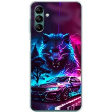 Чохол для Samsung Galaxy A04S (A04S) MixCase машини неонова bmw