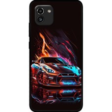 Чохол для Samsung Galaxy A03 (A035) MixCase машини неон mix car