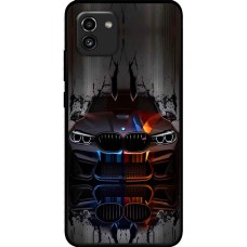 Чохол для Samsung Galaxy A03 (A035) MixCase машини неон bmw black