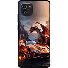 Чохол для Samsung Galaxy A03 (A035) MixCase машини неон дракон