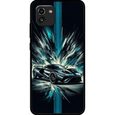 Чохол для Samsung Galaxy A03 (A035) MixCase машини неон вибуховий