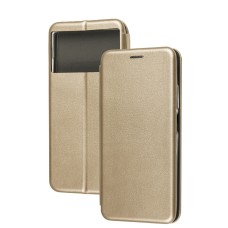 Чохол книжка Premium для Xiaomi Poco M5 золотистий