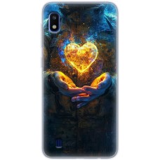 Чохол для Samsung Galaxy A10 (A105) MixCase асорті Серце в долонях