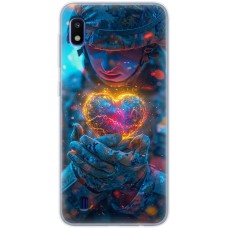 Чохол для Samsung Galaxy A10 (A105) MixCase асорті тепло Серця