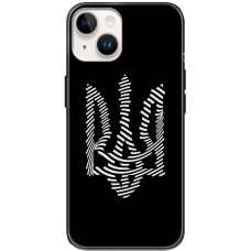 Чохол для iPhone 15 MixCase патріотичні білий тризуб