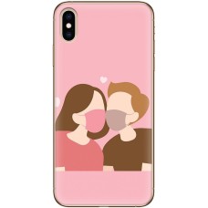 Чехол для iPhone X / Xs Mixcase для влюбленных 12