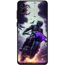 Чохол для Samsung Galaxy A05 (A055) MixCase машини неон мото