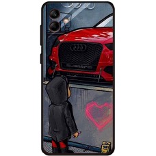 Чохол для Samsung Galaxy A05 (A055) MixCase машини неон Audi 