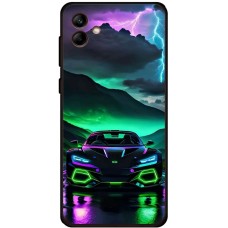 Чохол для Samsung Galaxy A05 (A055) MixCase машини неон в ночі