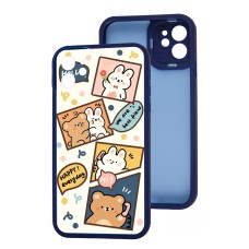 Чохол для iPhone 12 MixCase LikGus мультики happy everyday