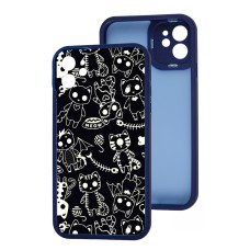 Чохол для iPhone 12 MixCase LikGus мультики meow
