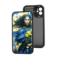 Чохол для iPhone 12 MixCase LikGus патротичні Українка воїн