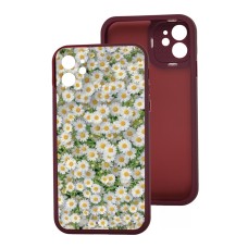 Чохол для iPhone 12 MixCase LikGus квіти ромашки фарбами
