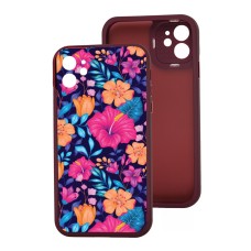 Чохол для iPhone 12 MixCase LikGus квіти яскраві