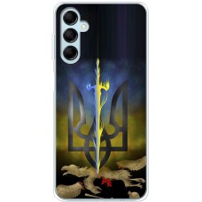 Чохол для Samsung Galaxy M14 (M146) MixCase патріотичні меч в тризубі