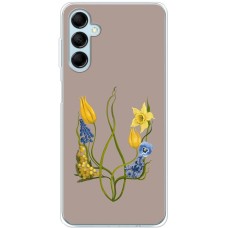 Чохол для Samsung Galaxy M14 (M146) MixCase патріотичні квіти у формі герба
