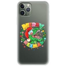 Чохол для iPhone 11 Pro MixCase Новий рік Merry RexMas